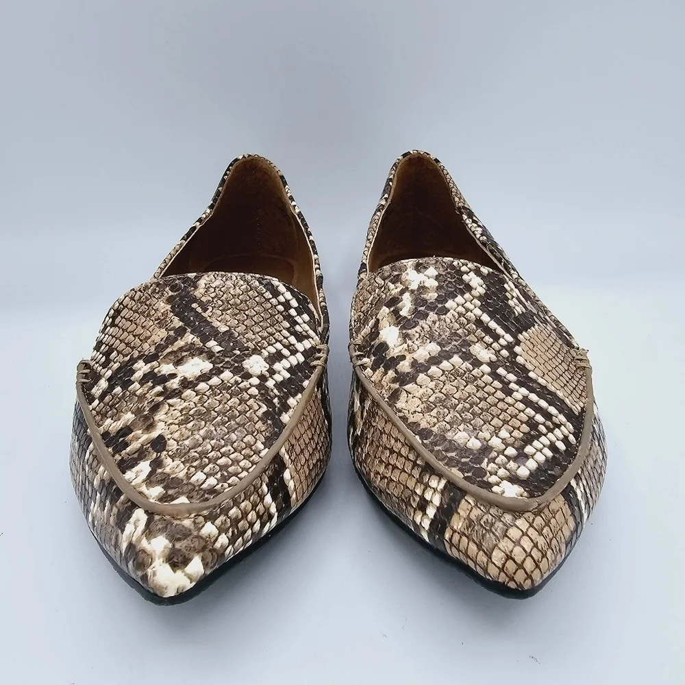 Madden Girl Henie Flats Snake Print